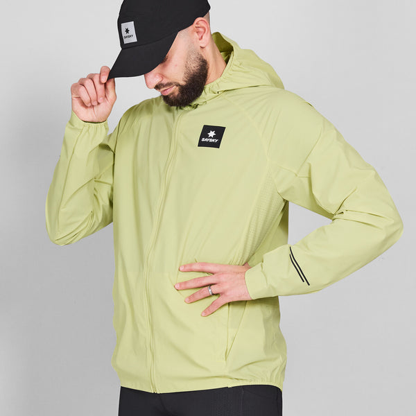 Saysky Clean Pace Flex Hooded Jacket Grün 312 NMRJA20C312