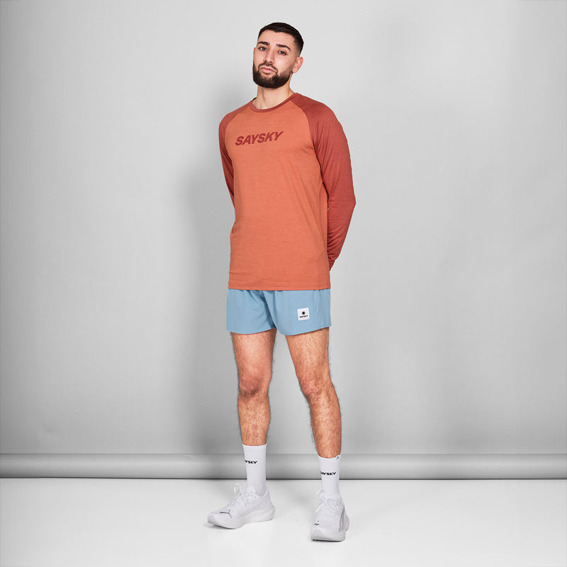 Saysky Pace Longsleeve Rot 5005 NMRLS21C5005