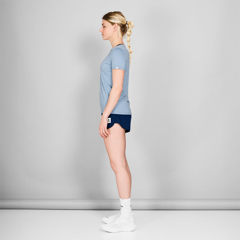Saysky Logo Pace T-Shirt Blau 2010 NWRSS20C2010