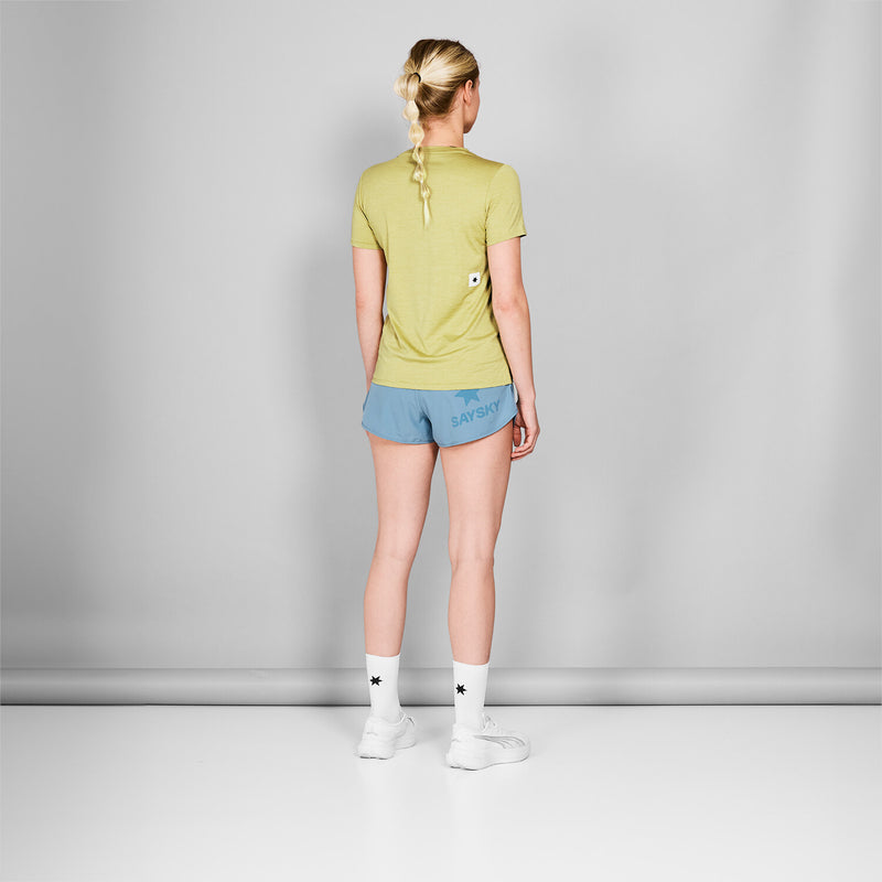 Saysky Logo Pace T-Shirt Grün 3008 NWRSS20C3008