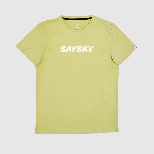Saysky Logo Pace T-Shirt Grün 3008 NMRSS20C3008