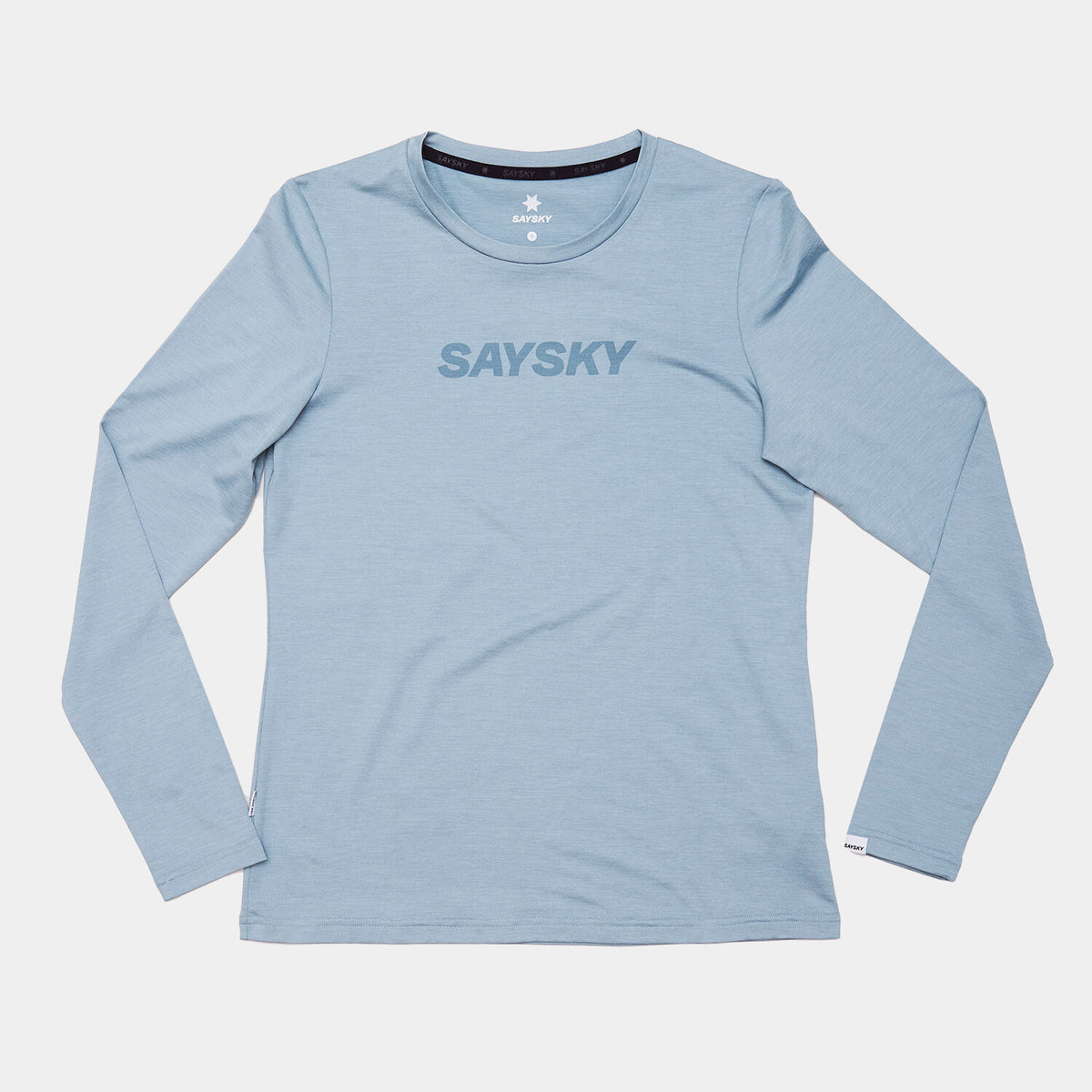 Saysky Logo Pace Long Sleeve Blau 2010 NWRLS20C2010