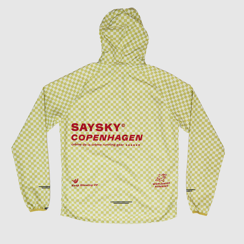 Saysky Checker Pace Jacket Grün Checker 1034 NMRJA22C1034