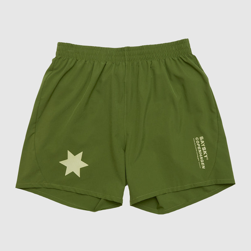 Saysky Statement Pace Shorts 5'' Grün 313 NMRSH21C313