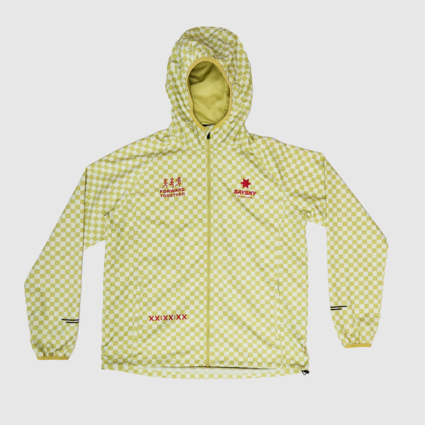 Saysky Checker Pace Jacket Grün Checker 1034 NWRJA21C1034