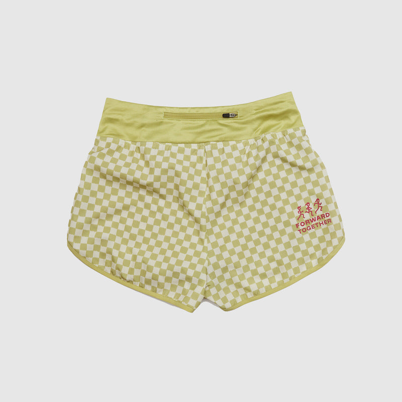 Saysky 2 in 1 Pace Shorts 3'' Grün Checker 1034 NWRSH23C1034