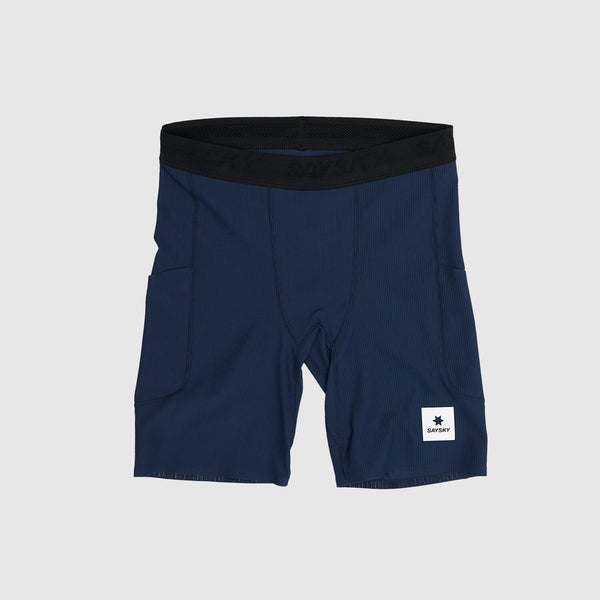 Saysky Combat+ Rib Short Tights 8'' Blau 201 NMRST32C201
