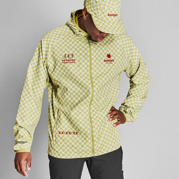 Saysky Checker Pace Jacket Grün Checker 1034 NMRJA22C1034