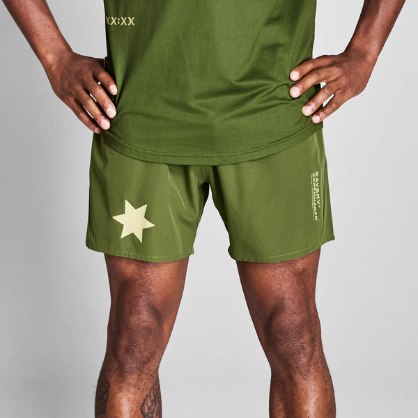 Saysky Statement Pace Shorts 5'' Grün 313 NMRSH21C313