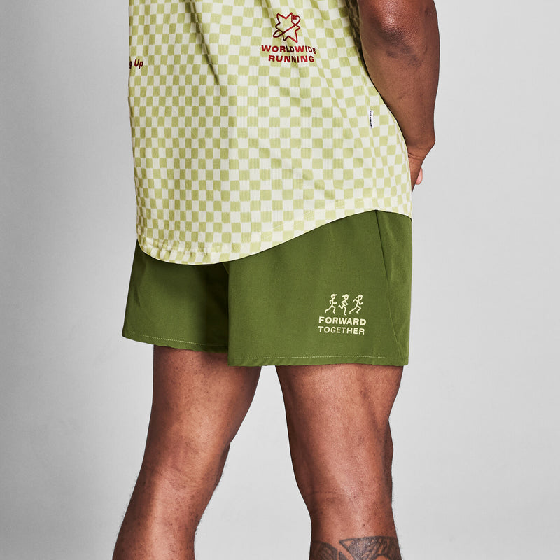Saysky Statement Pace Shorts 5'' Grün 313 NMRSH21C313