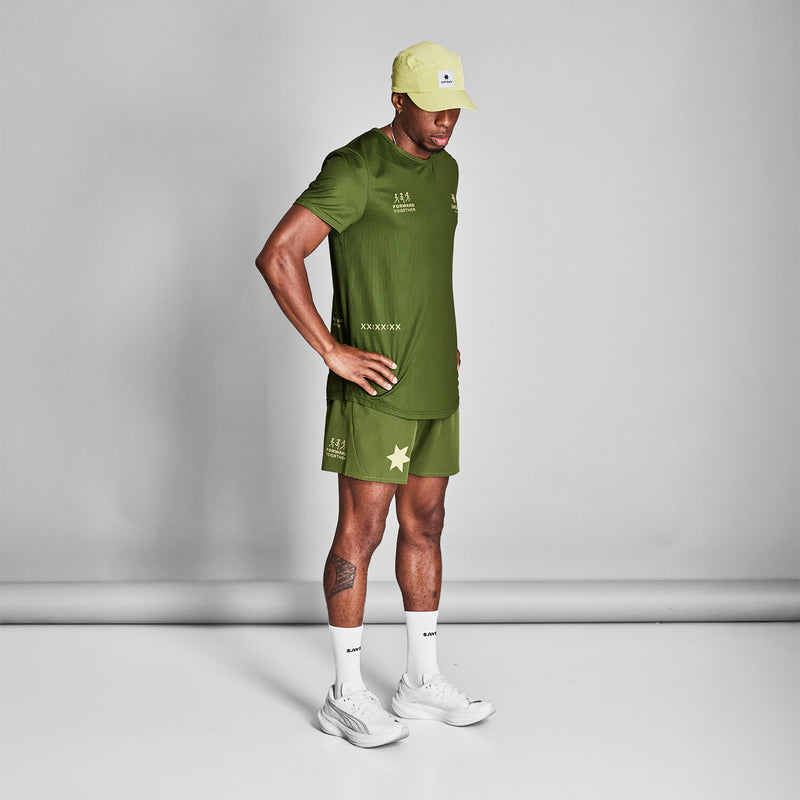 Saysky Statement Pace Shorts 5'' Grün 313 NMRSH21C313