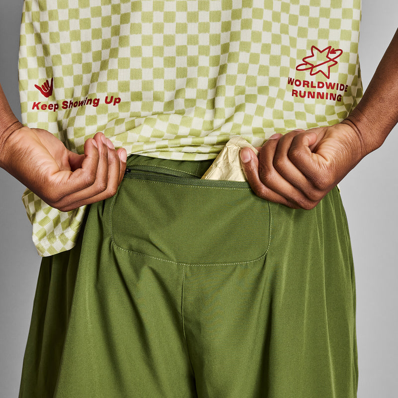 Saysky Statement Pace Shorts 5'' Grün 313 NMRSH21C313