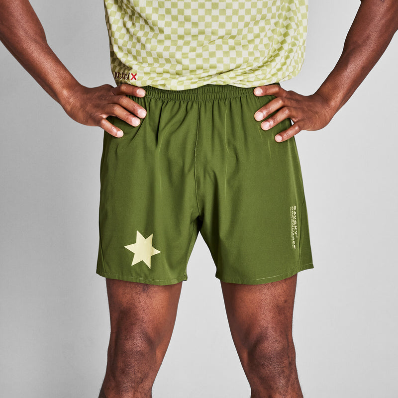 Saysky Statement Pace Shorts 5'' Grün 313 NMRSH21C313