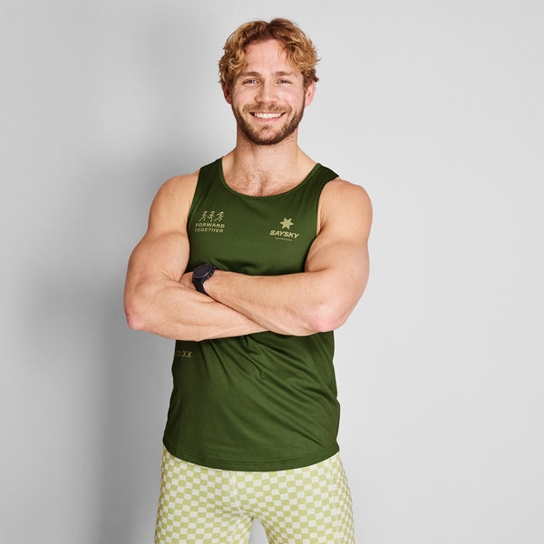 Saysky Combat Singlet Grün 313 NMRSI31C313