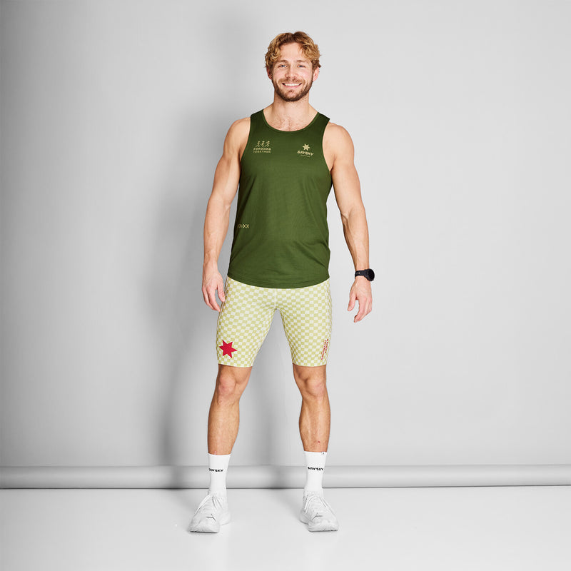 Saysky Combat Singlet Grün 313 NMRSI31C313