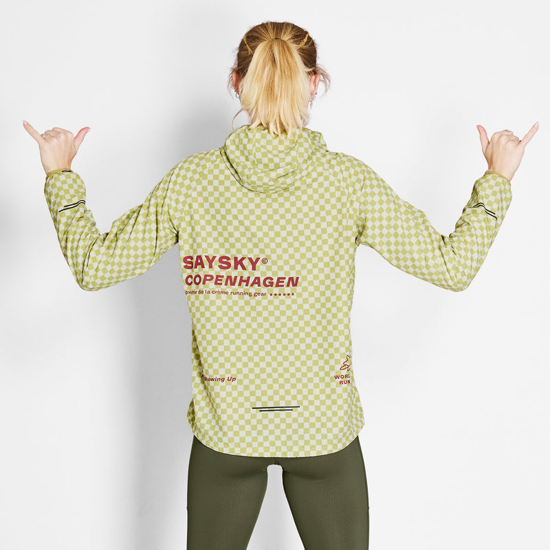 Saysky Checker Pace Jacket Grün Checker 1034 NWRJA21C1034