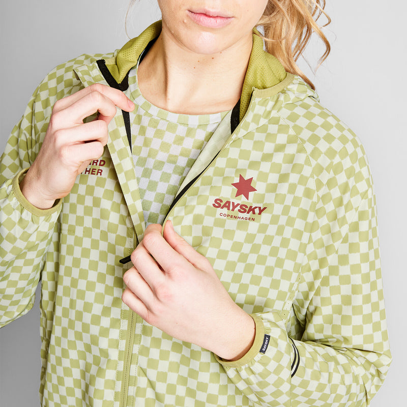 Saysky Checker Pace Jacket Grün Checker 1034 NWRJA21C1034