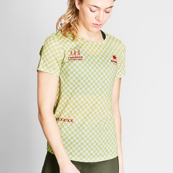 Saysky Checker Combat T-Shirt Grün Checker 1034 NWRSS31C1034