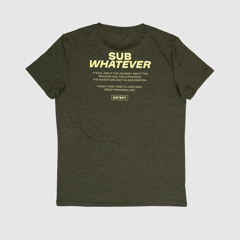 Saysky Statement Pace T-Shirt Grün 3001 NMRSS21C3001