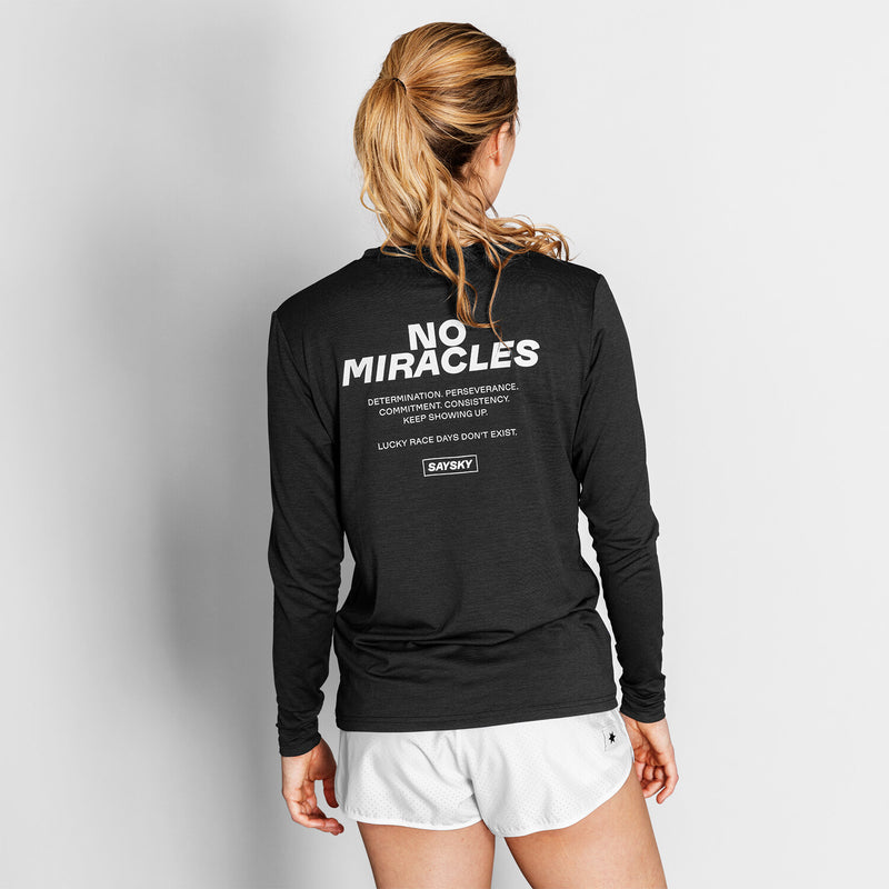Saysky Statement Pace Long Sleeve Schwarz 9001 NMRLS22C9001
