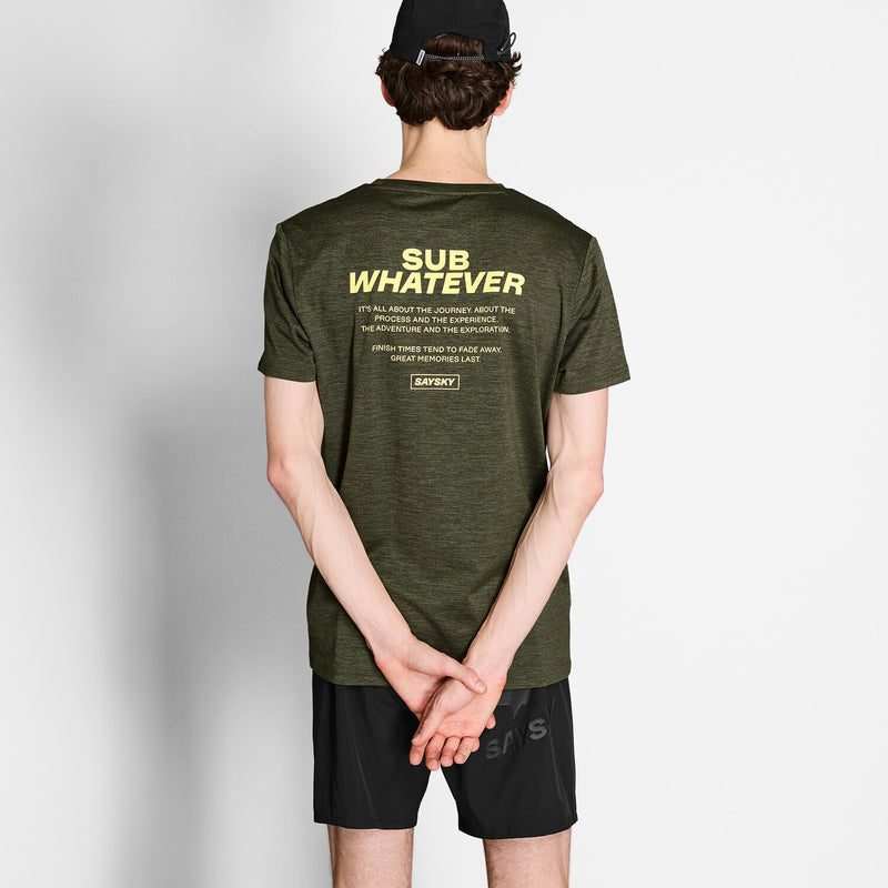 Saysky Statement Pace T-Shirt Grün 3001 NMRSS21C3001