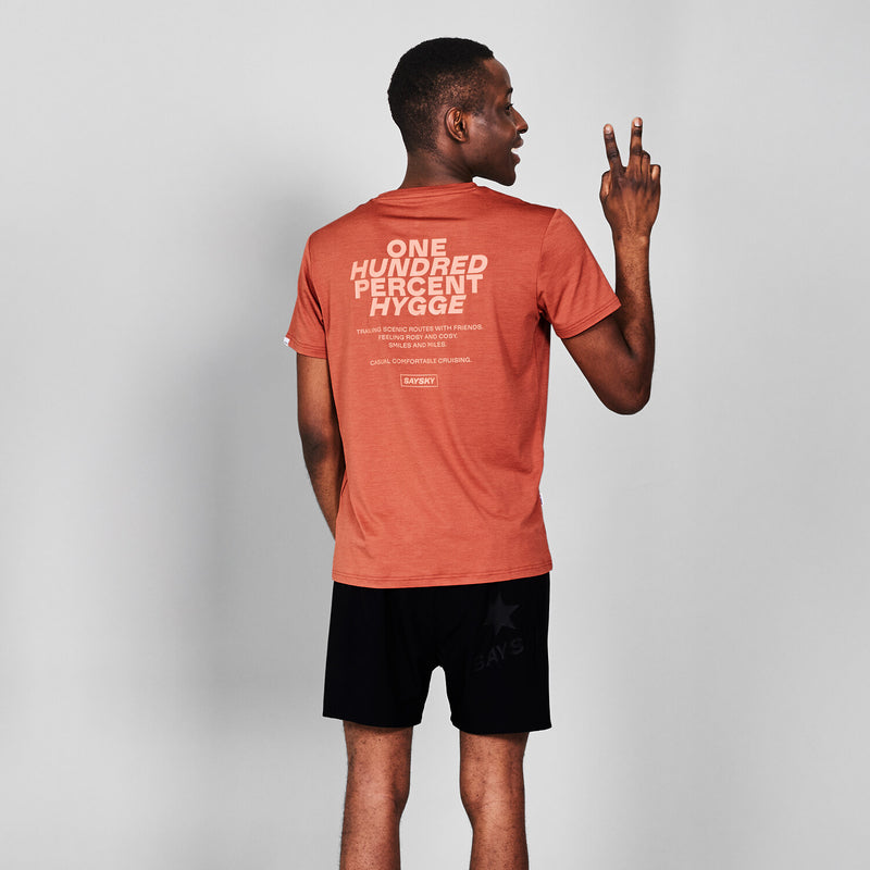 Saysky Statement Pace T-Shirt Rot 5006 NMRSS21C5006