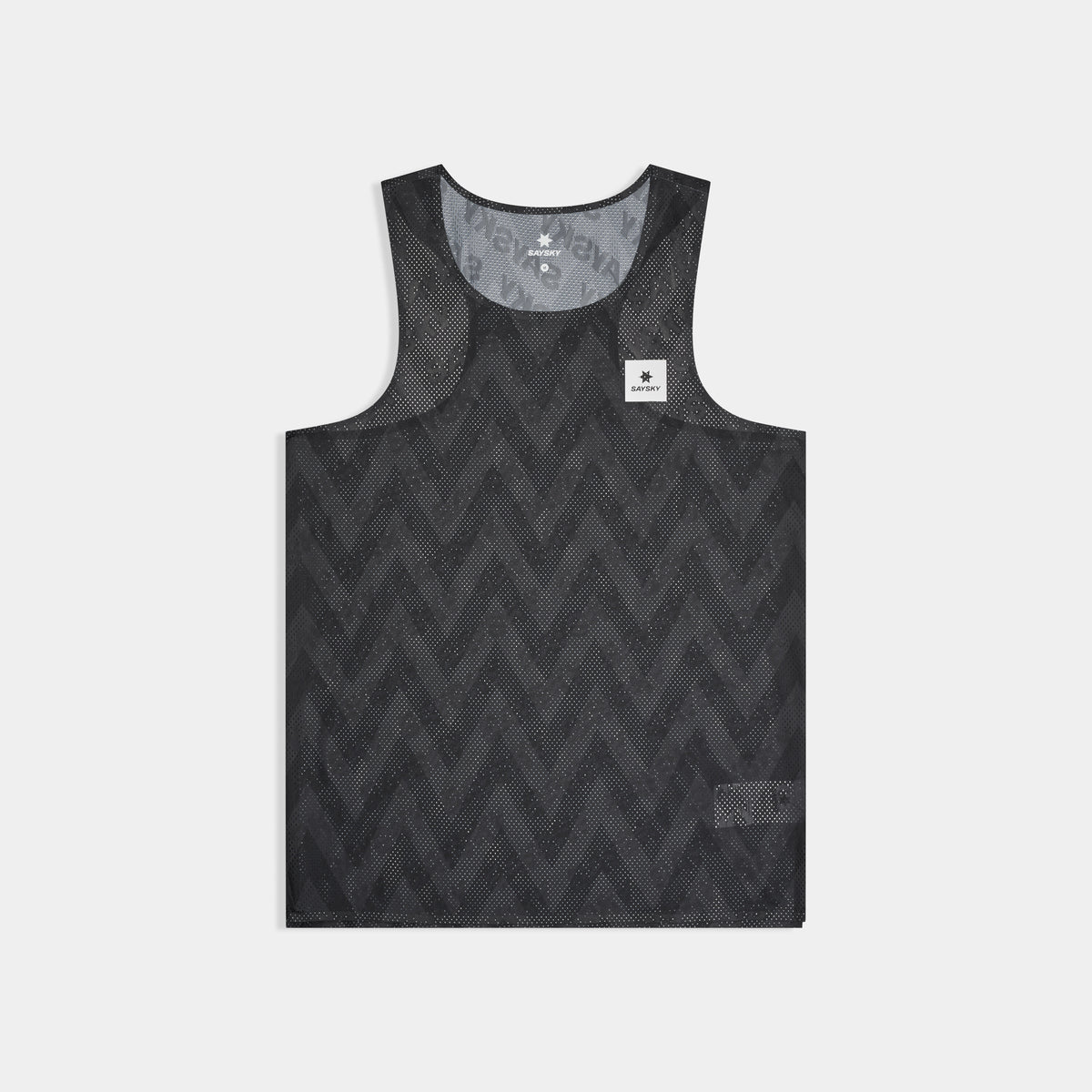 Saysky Zig Zag Flow Air Singlet Schwarz Zig Zag 1062 SM30022