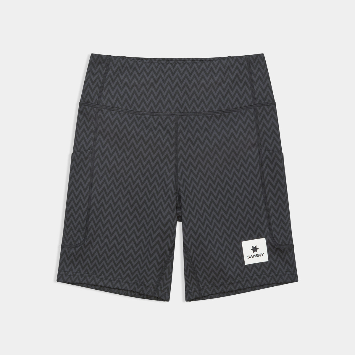 Saysky Zig Zag Combat+ Short Tights 7\" Schwarz Zig Zag 1062 SW55010