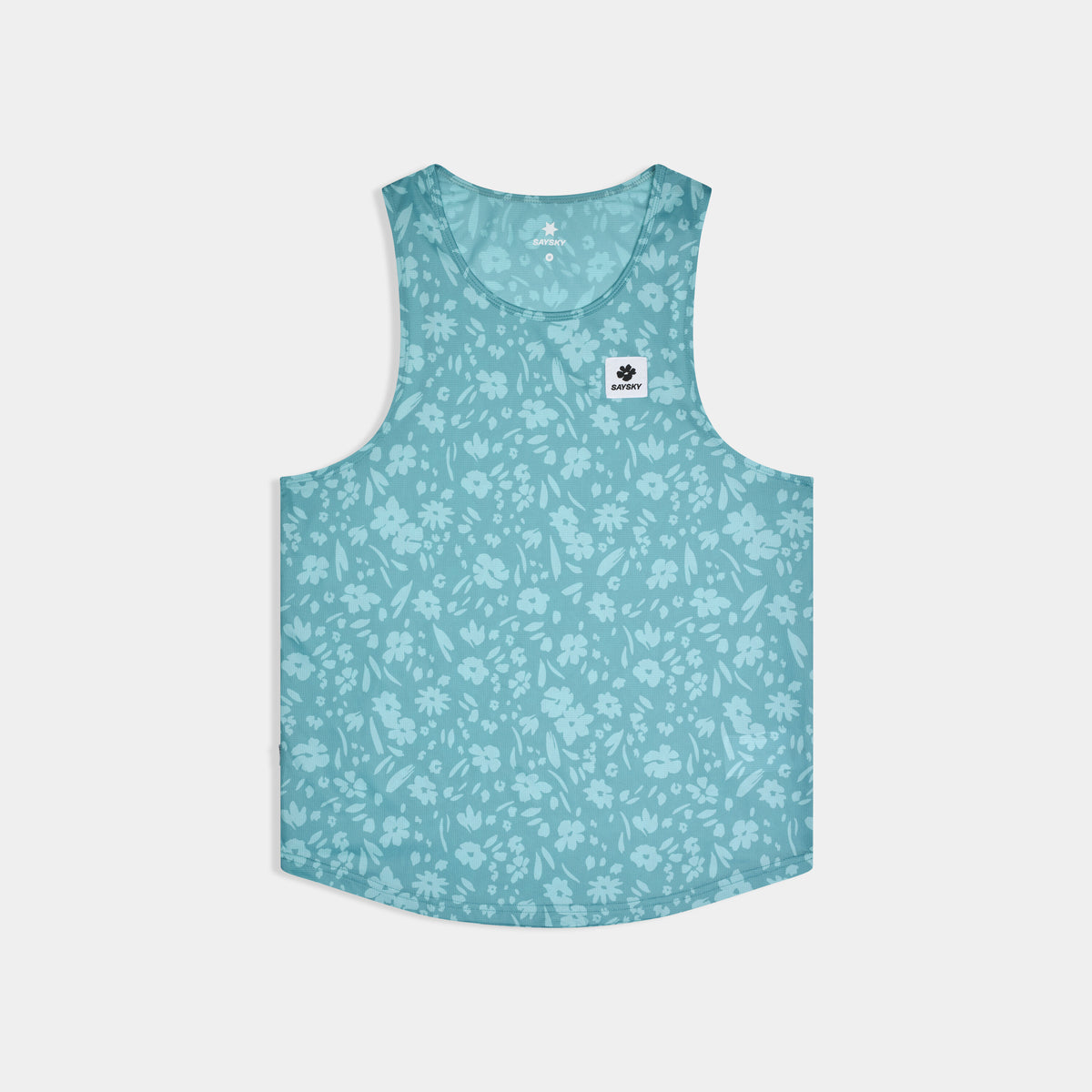 Saysky Flower Combat Singlet Hellblau Flower 1066 SM30011