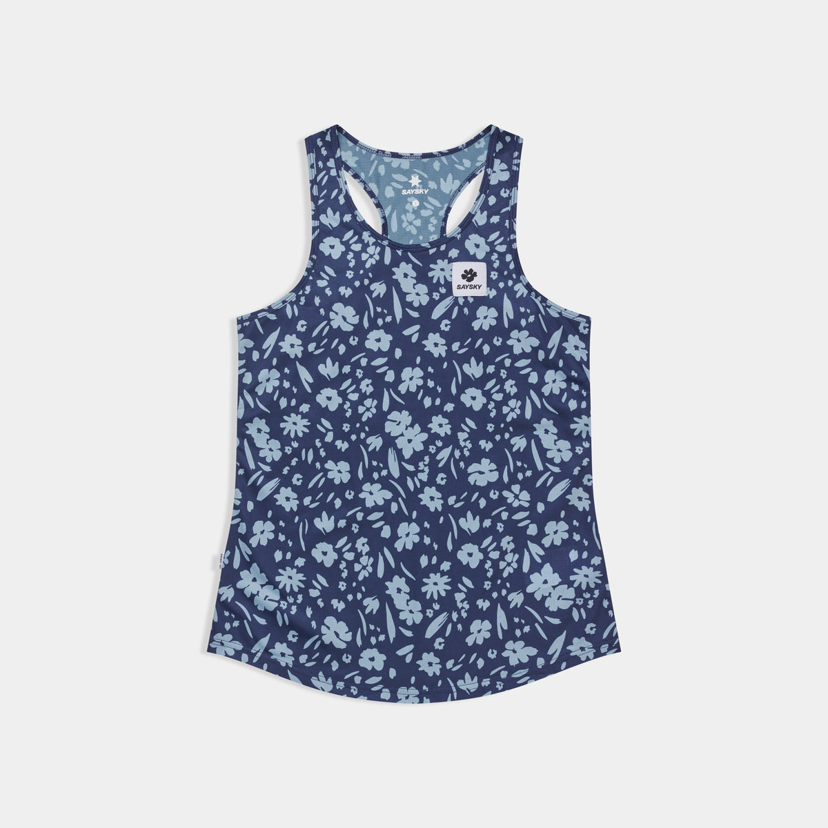 Saysky Flower Combat Singlet Blau Flower 1065 SW30010