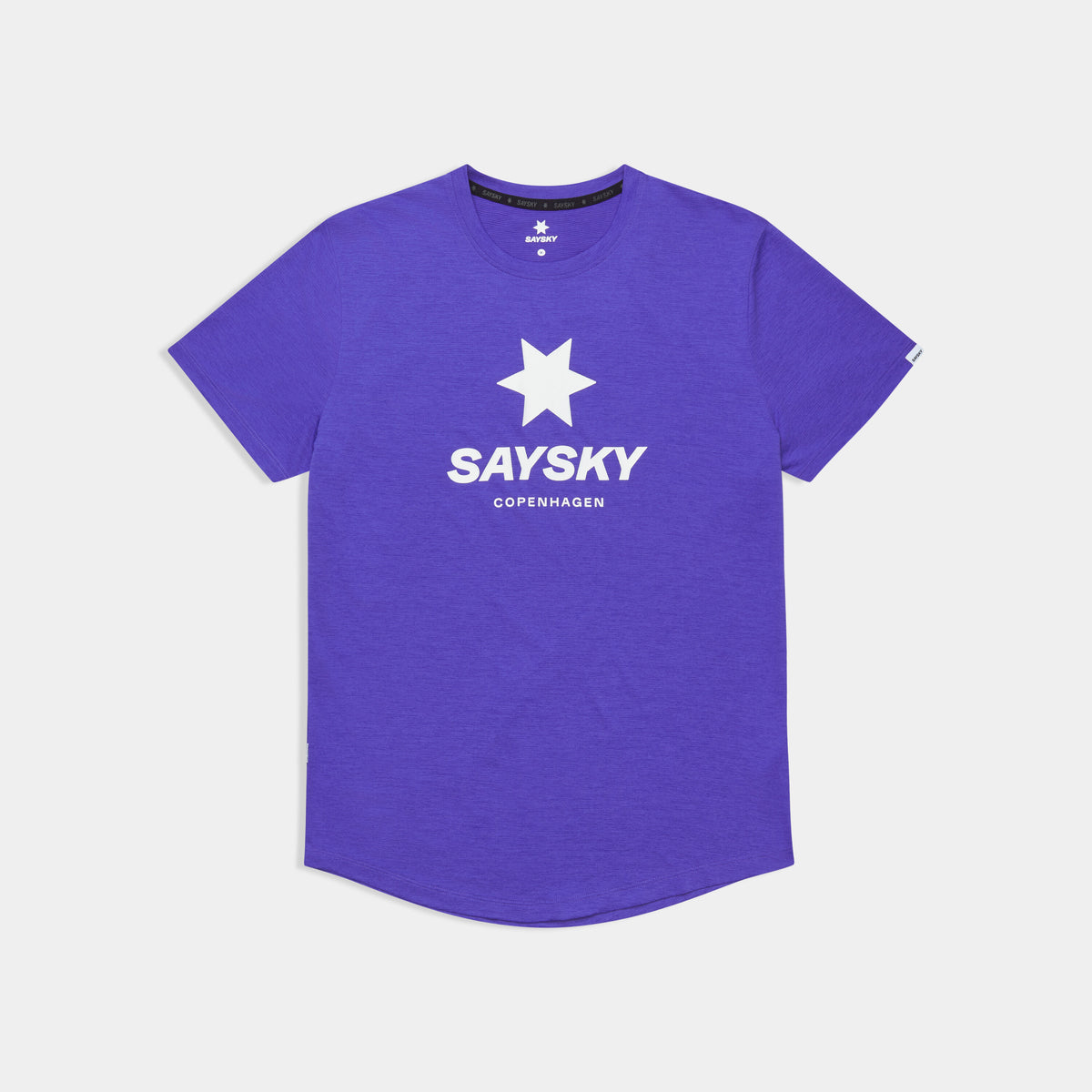 Saysky Logo Combat Pro T-Shirt Lila 7012 SM25005