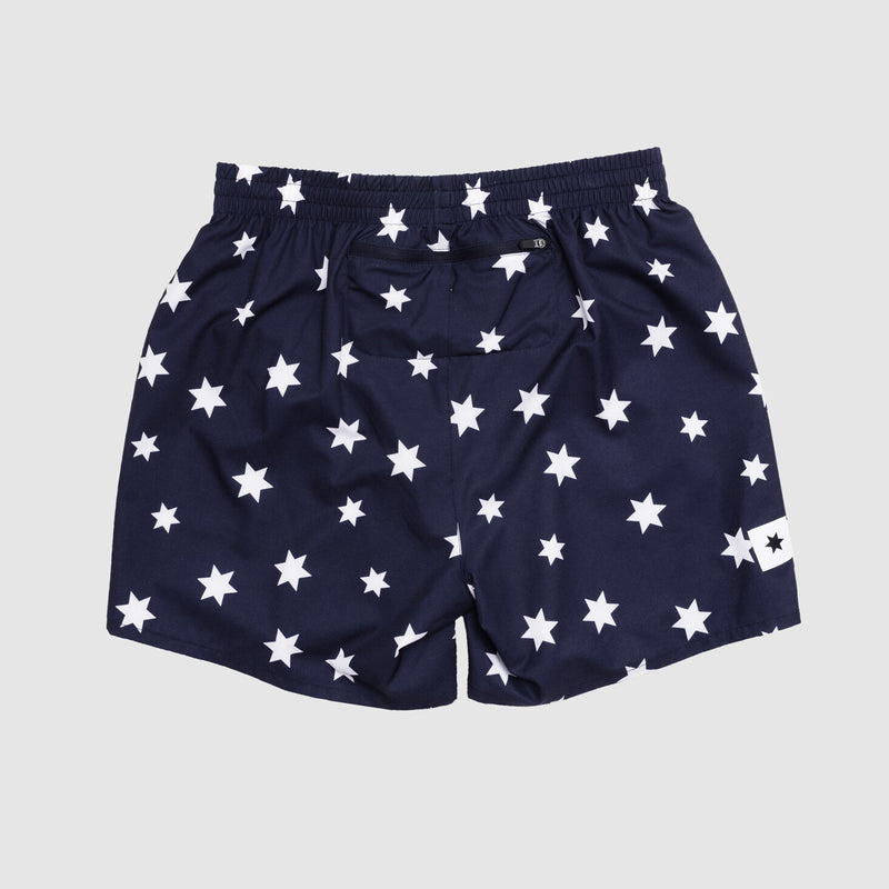 Saysky Star Pace Shorts 5'' Blau/Weiß Stars 1028 NMRSH21C1028