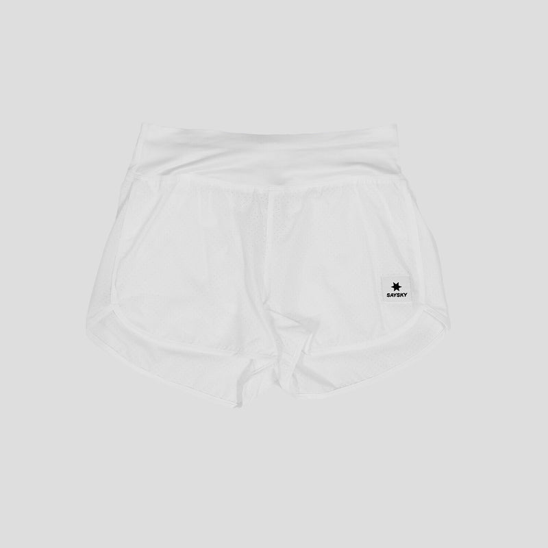 Saysky Pace Air Shorts 3'' Weiß 101 NWRSH24C101
