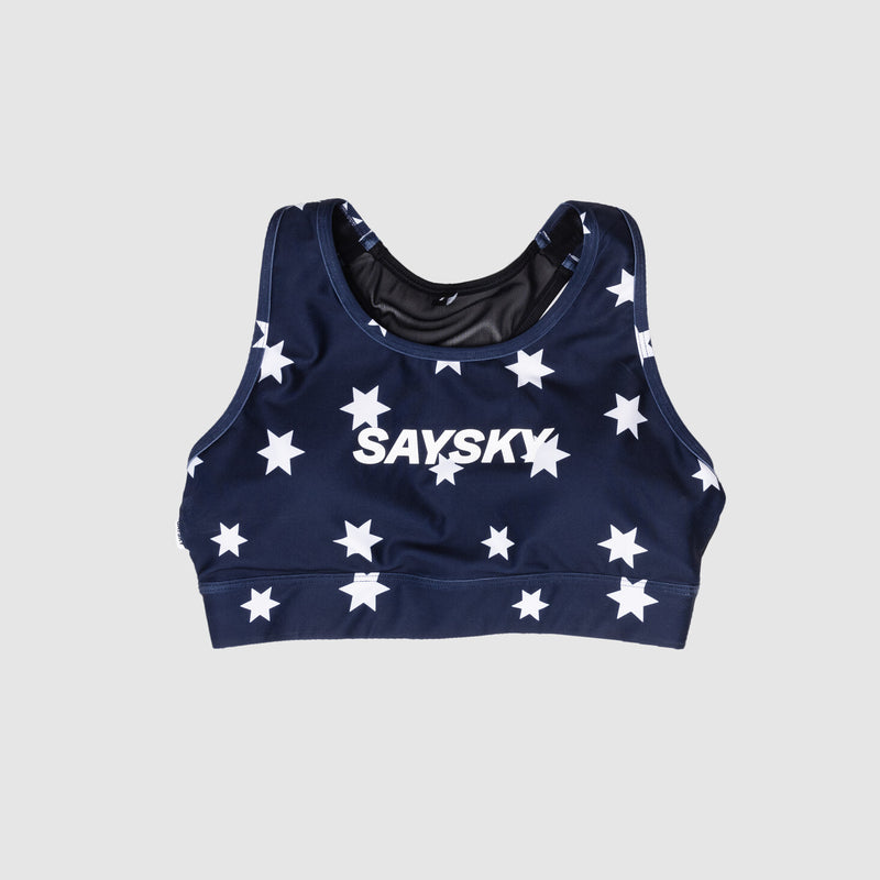 Saysky Star Combat Sports Bra Blau/Weiß Stars 1028 NWRSB30C1028