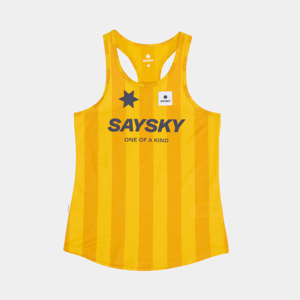 Saysky Combat Singlet Gelb Stripes 008 NWRSI31C008