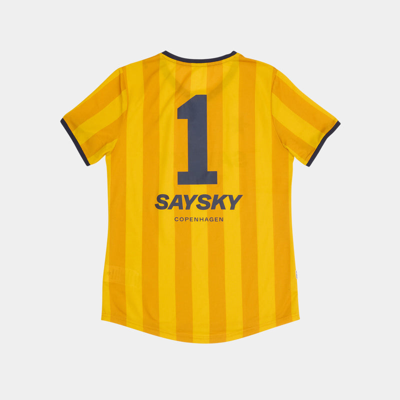 Saysky Combat T-shirt Gelb Stripes 008 NWRSS31C008