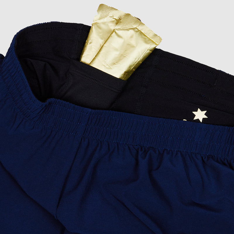 Saysky Star Pace Shorts 5'' Blau/Weiß Stars 1028 NMRSH21C1028