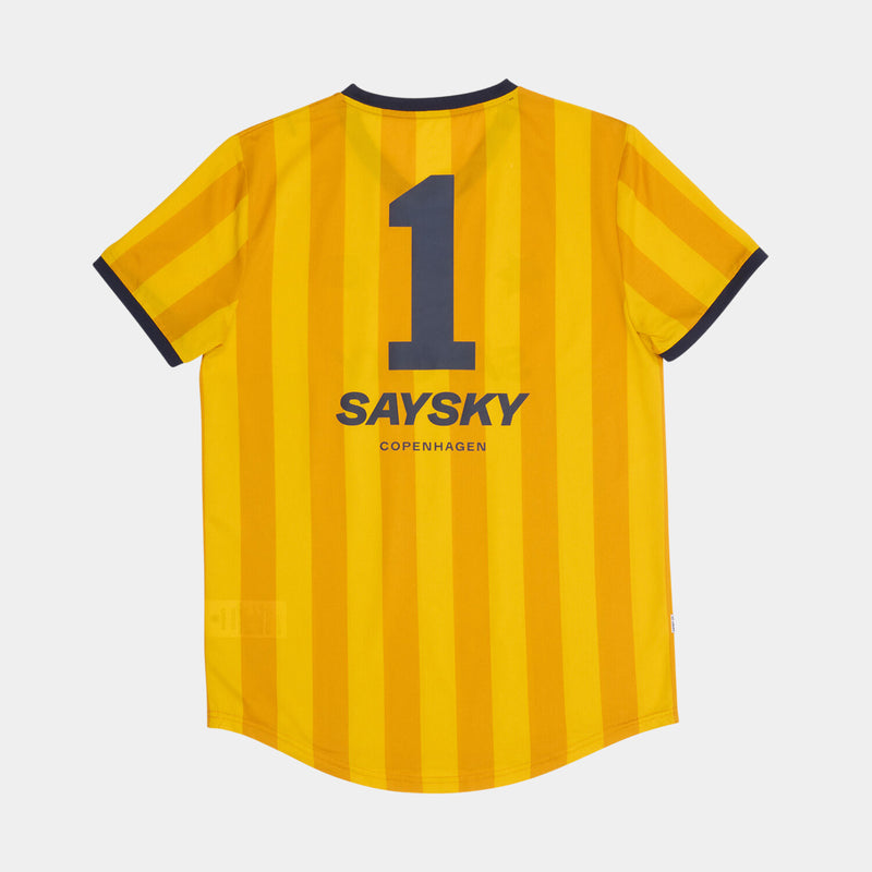 Saysky Combat T-shirt Gelb Stripes 008 NMRSS31C008