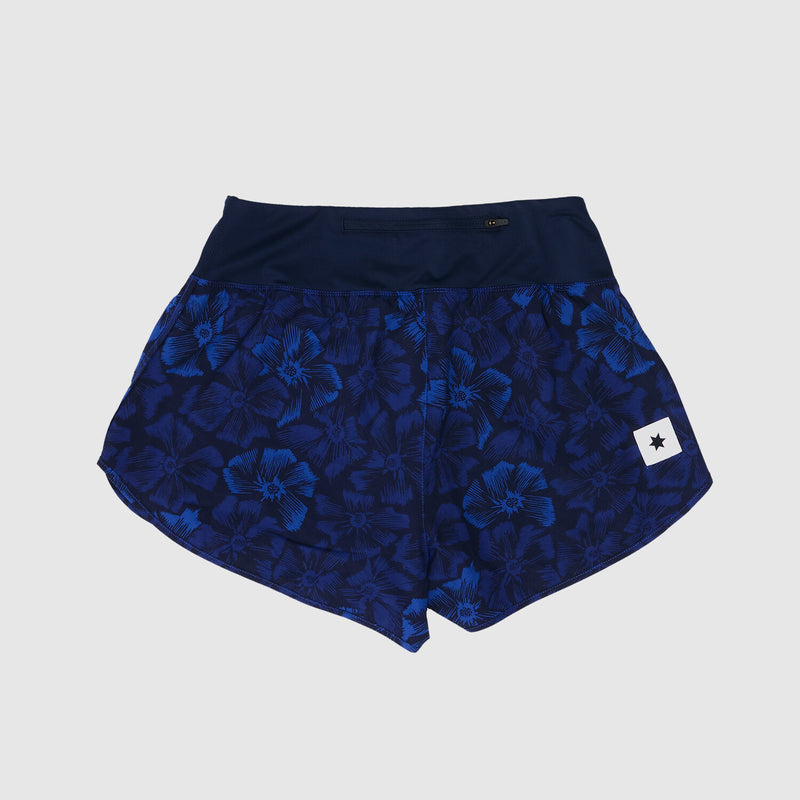 Saysky Flower Pace Shorts 3" Blau Flower 1029 NWRSH24C1029