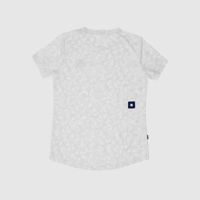 Saysky Flower Combat T-Shirt Weiß Flower 1030 NWRSS31C1030