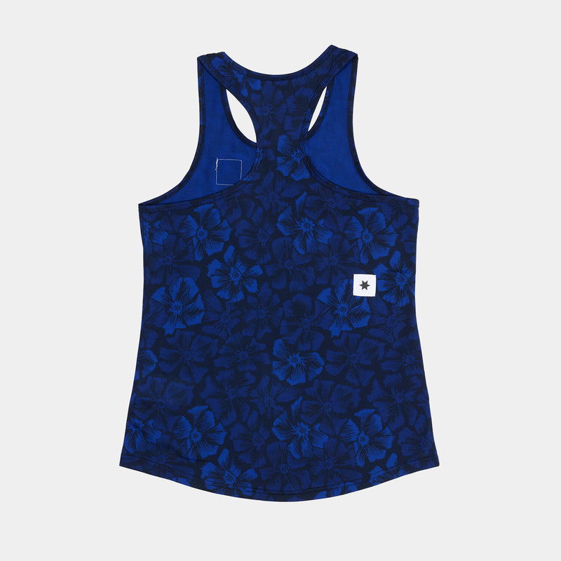 Saysky Flower Combat Singlet Blau Flower 1029 NWRSI31C1029
