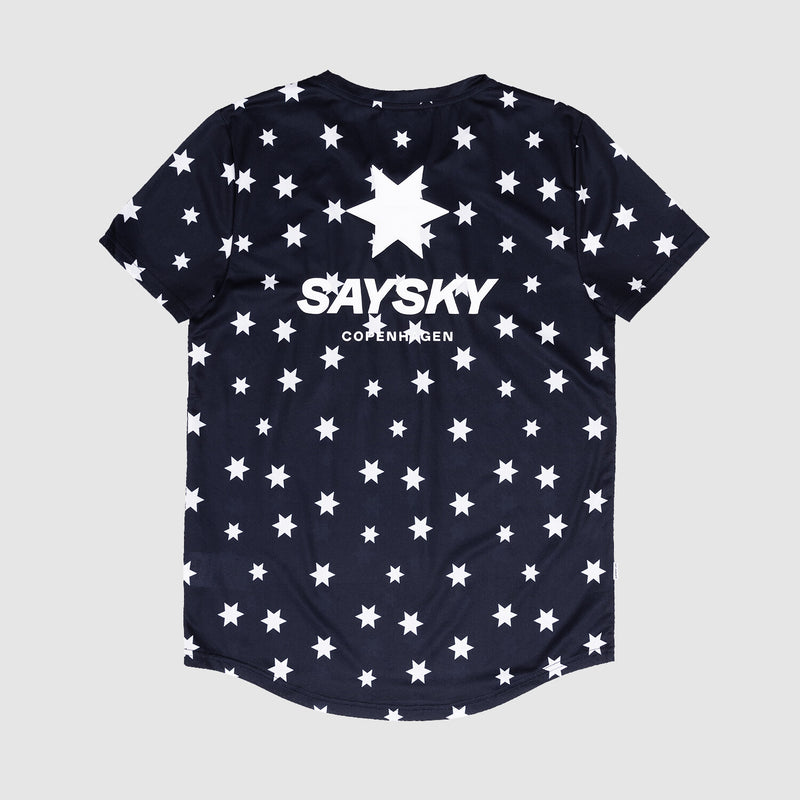 Saysky Star Combat T-Shirt Blau/Weiß Stars 1028 NMRSS31C1028