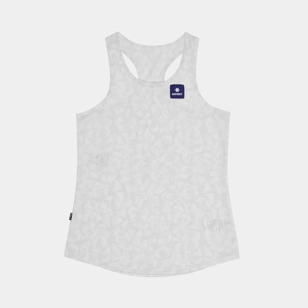 Saysky Flower Combat Singlet Weiß Flower 1030 NWRSI31C1030