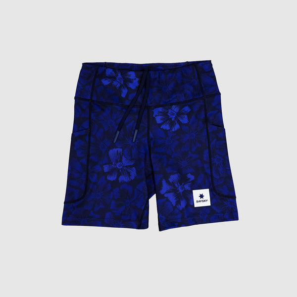 Saysky Flower Combat+ Short Tights 7" Blau Flower 1029 NWRST30C1029