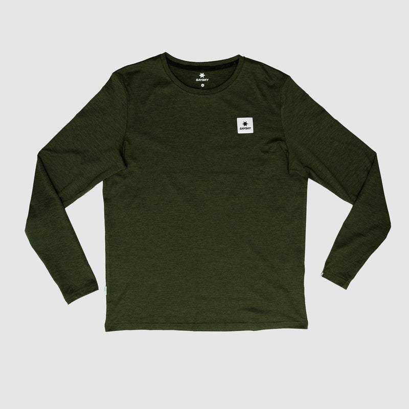 Saysky Clean Pace Longsleeve Grün 3001 XMRLS20C3001