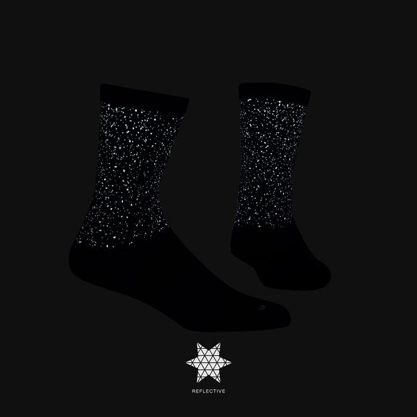 Saysky Combat Reflective High Socks Schwarz 901 XUASO301C901