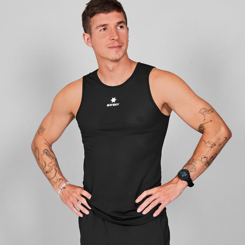Saysky Mesh Base Layer Singlet Schwarz 901 XMRBL31C901