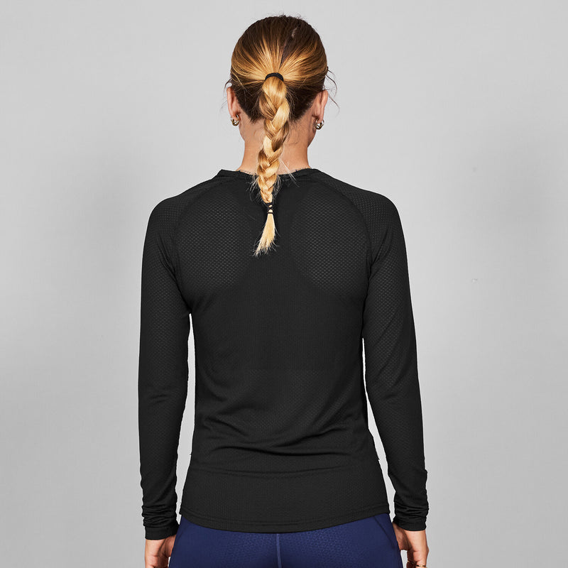 Saysky Mesh Base Layer Longsleeve Schwarz 901 XMRBL32C901