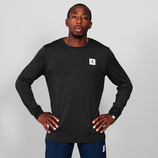 Saysky Clean Pace Longsleeve Schwarz 9001 XMRLS20C9001