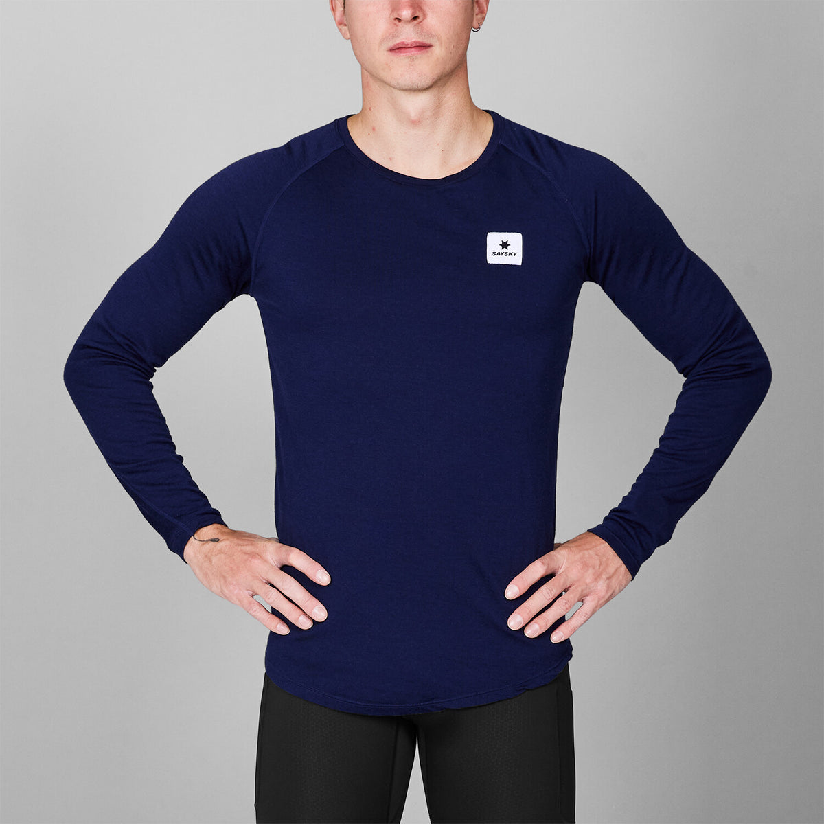 Saysky Merino 165 Base Layer Longsleeve Blau 201 XMRLS40C201